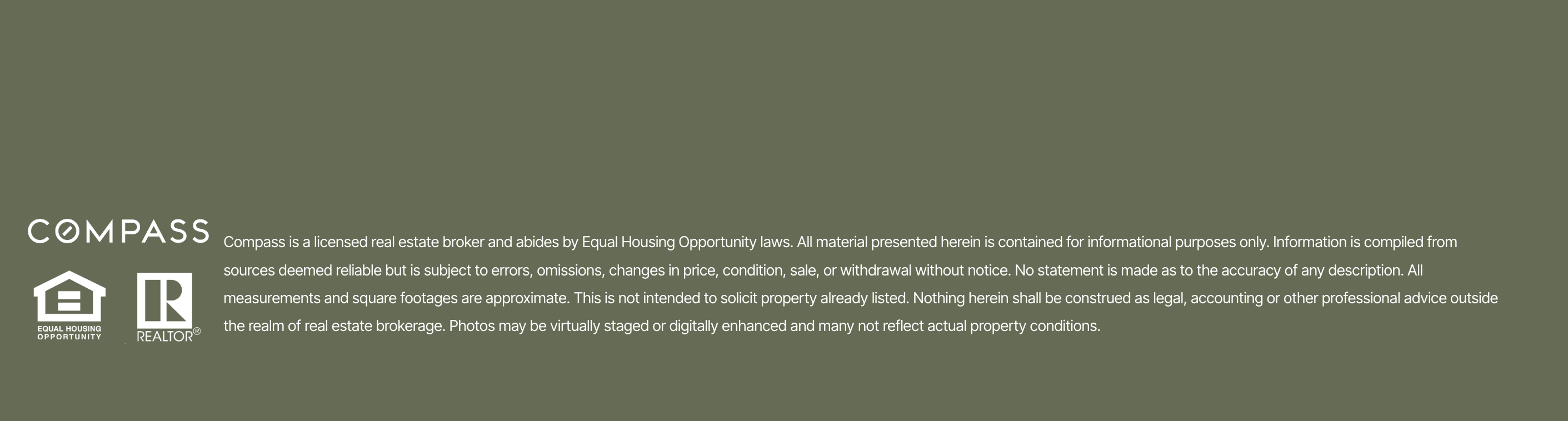Compass | REALTOR® | Equal Housing Opportunity